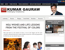 Tablet Screenshot of gauraw.com